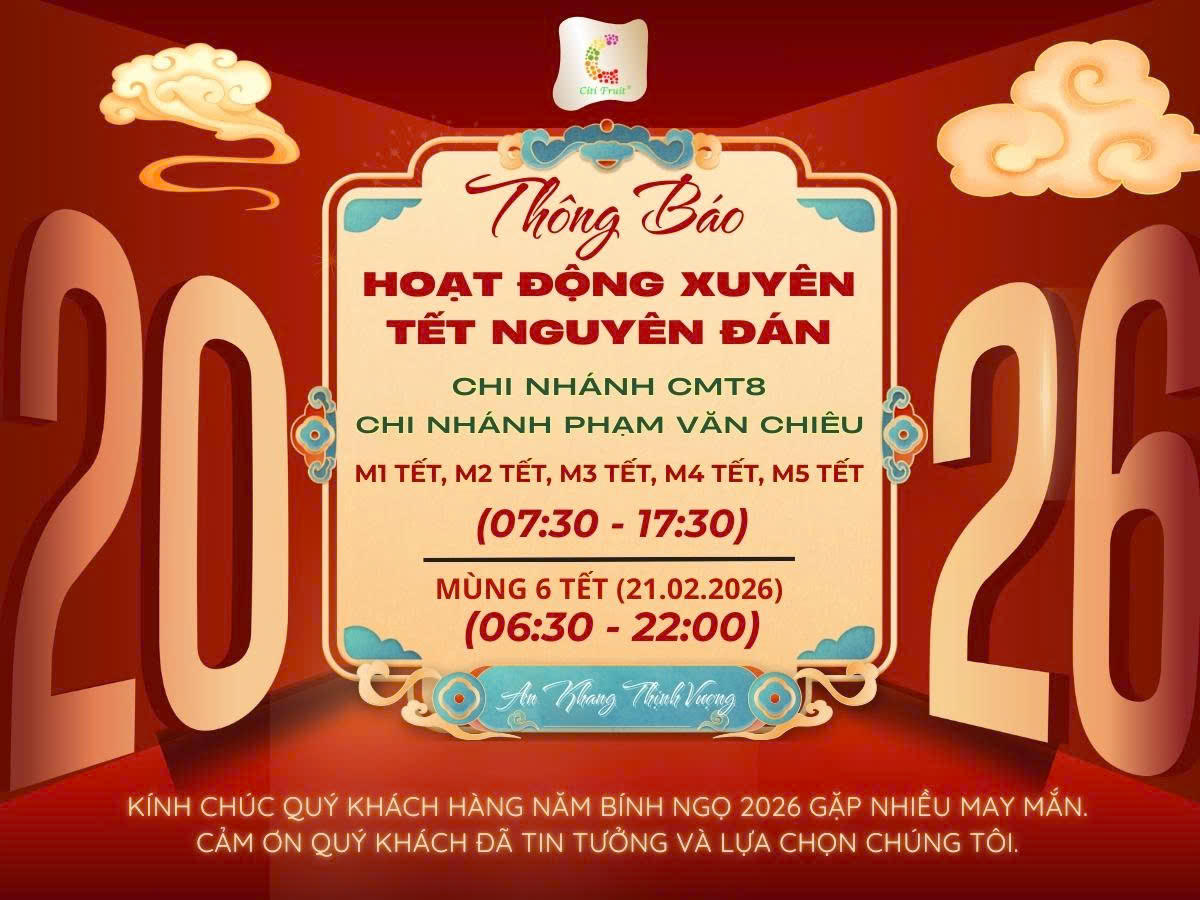 Thông báo: Công ty hoạt động xuyên Tết Âm lịch 2026