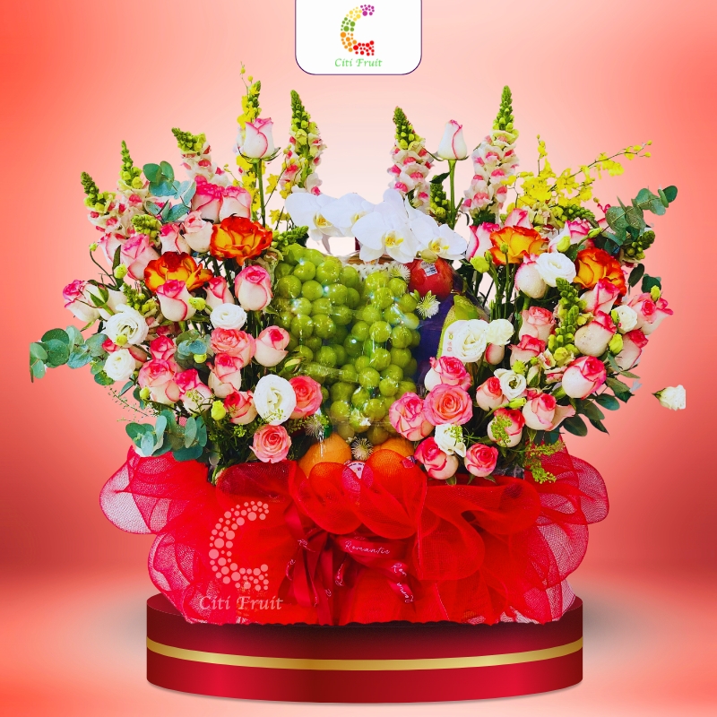 Giỏ Hoa Quả Cao Cấp CH11