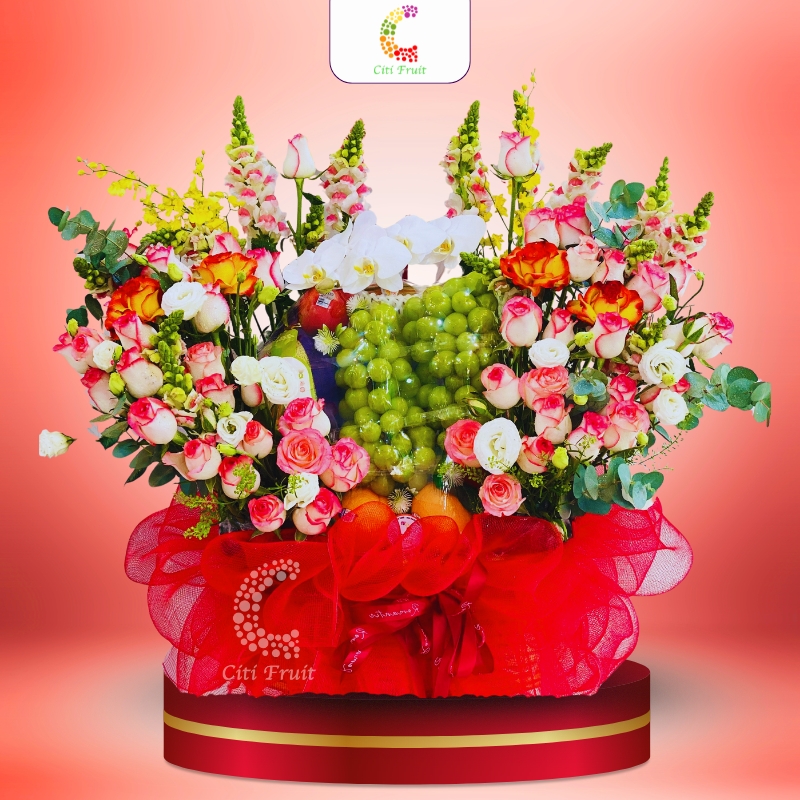 Giỏ Hoa Quả Cao Cấp CH11
