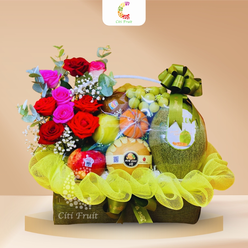 Giỏ Hoa Quả Cao Cấp CH03