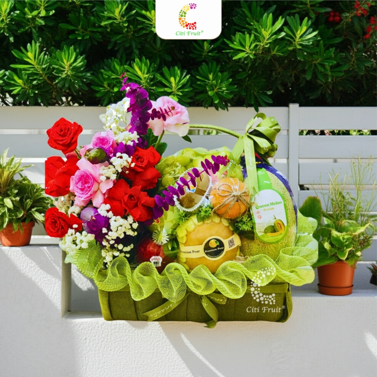 Giỏ Hoa Quả Cao Cấp CH03