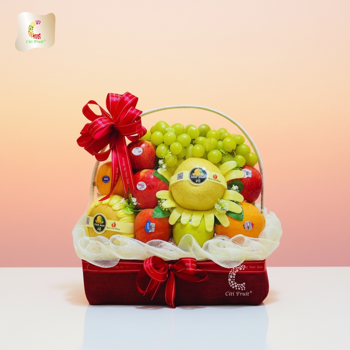Giỏ trái cây quà tặng CT36