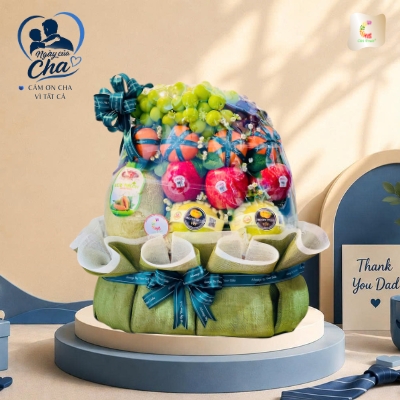 Xem ngay 15+ mẫu giỏ quà tặng trái cây đẹp mắt cho ngày của Cha (Father’s Day)