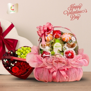 Top 10 Mẫu Giỏ Trái Cây Đẹp Nhất Để Tặng Valentine 2026