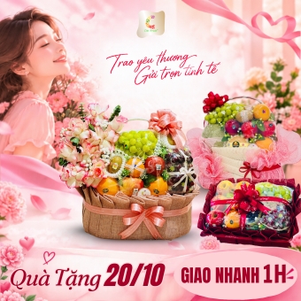 Giỏ Quà Trái Cây 20/10