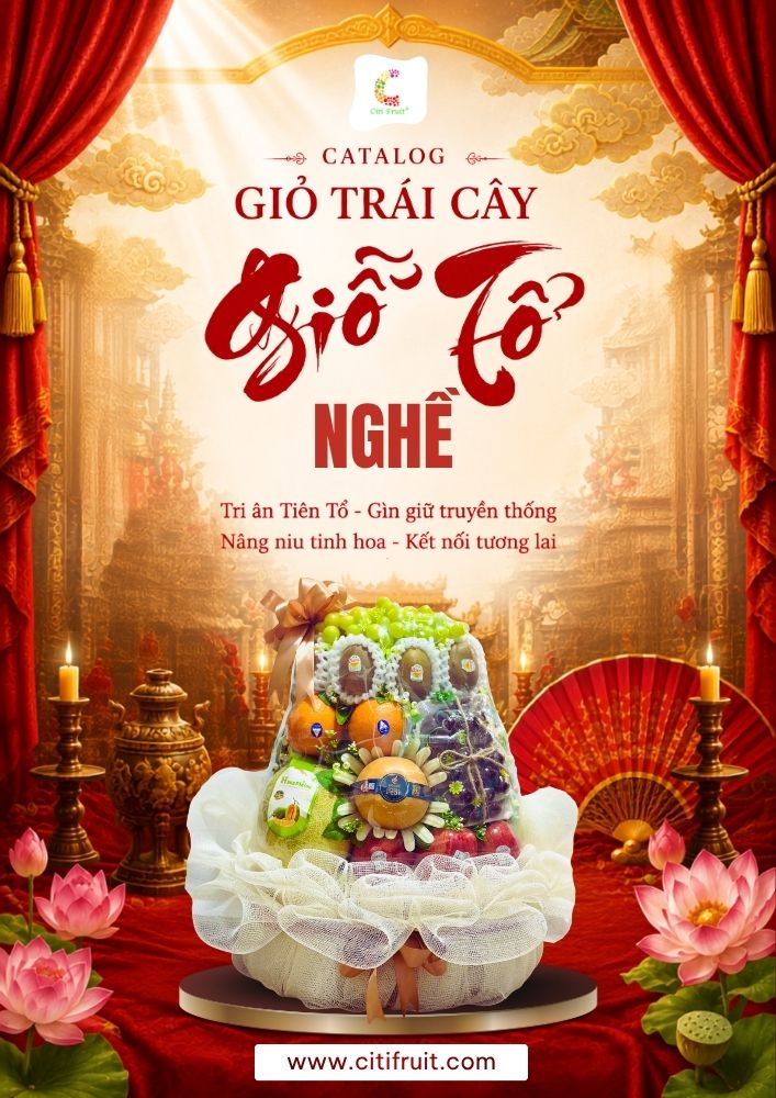 Giỏ Trái Cây Giỗ Tổ Nghề